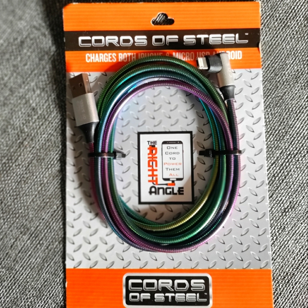 Cords of Steel charging cord